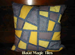 Blaue Magic Tiles